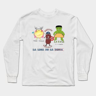 They come to fight DIET Long Sleeve T-Shirt